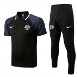 Polo Inter Milan Ensemble Complet 2022-23 Noir