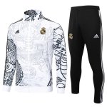 Survetement Real Madrid 2024-25 Blanc Noir 3 Survetement Real Madrid 2024-25 Blanc Noir 3