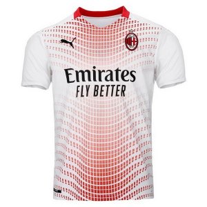 Thailande Maillot AC Milan 2ª 2020-21 Blanc