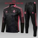 Enfant Survetement Real Madrid 2022 Noir Rose