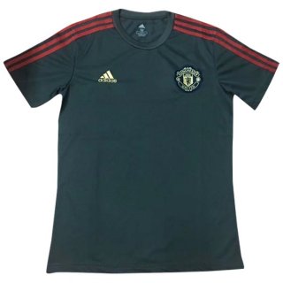 Entrainement Manchester United 2019-20 Gris Marine Entrainement Manchester United 2019-20 Gris Marine