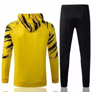 Sweat Shirt Capuche Borussia Dortmund 2021-22 Jaune