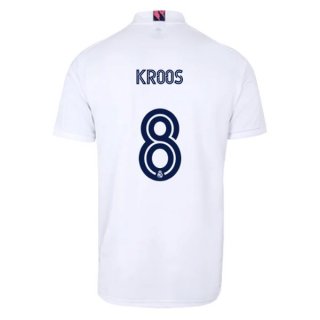 Maillot Real Madrid 1ª NO.8 Kroos 2020-21 Blanc