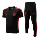 Maillot Bayern Munich Ensemble Complet 2022-23 Noir Rouge