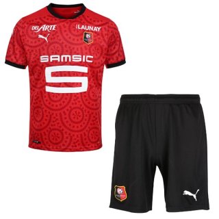 Maillot Stade Rennais 1ª Enfant 2020-21 Rouge