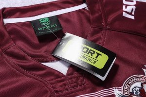 Thailande Maillot Manly Sea Eagles 1ª 2017 2018 Rouge