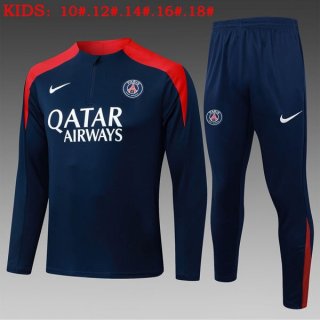 Enfant Sweatshirt PSG 2025-26 Bleu 5 Enfant Sweatshirt PSG 2025-26 Bleu 5