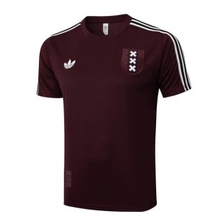 Maillot Entrainement Ajax 2025-26 Rouge 3 Maillot Entrainement Ajax 2025-26 Rouge 3
