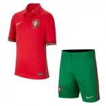 Maillot Portugal 1ª Enfant 2020 Rouge