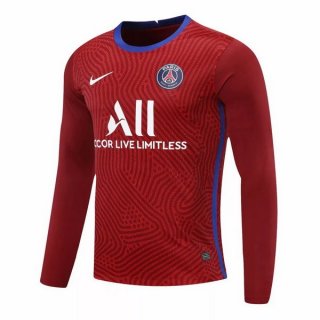 Maillot Paris Saint Germain ML Gardien 2020-21 Rouge