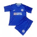 Maillot Cruz Bleu 1ª Enfant 2020-21 Bleu