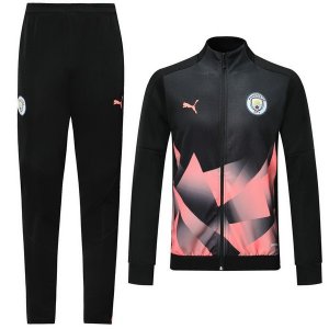 Survetement Manchester City 2019-20 Noir Rose