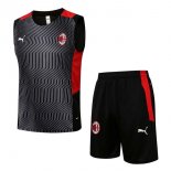 Maillot AC Milan Sans Manches 2022 Noir Rouge