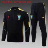 Enfant Training Top Brésil 2026-27 Noir 3 Enfant Training Top Brésil 2026-27 Noir 3
