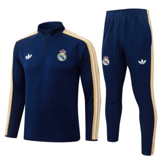 Training Top Real Madrid 2026-27 Bleu 2