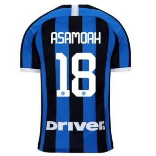 Maillot Inter Milan NO.18 Asamoah 1ª 2019-20 Bleu