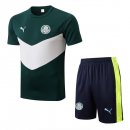 Maillot Entrainement Palmeiras Ensemble Complet 2022-23 Vert Blanc