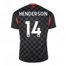 Maillot Liverpool NO.14 Henderson 3ª 2020-21 Noir