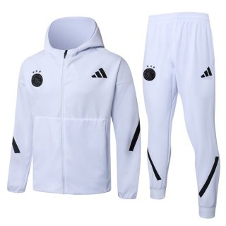 Coupe Vent Capuche Ajax 2026-27 Blanc
