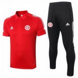 Polo Internacional Conjunto Complet 2020-21 Rouge