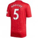 Maillot Manchester United NO.5 Maguire 1ª 2020-21 Rouge