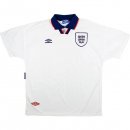 Thailande Maillot Angleterre 1ª Retro 1994 Blanc