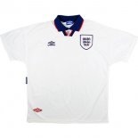 Thailande Maillot Angleterre 1ª Retro 1994 Blanc