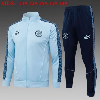 Enfant Survetement Manchester City 2026-27 Bleu