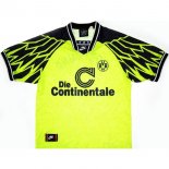 Thailande Maillot Borussia Dortmund 1ª Retro 1994 1995 Jaune