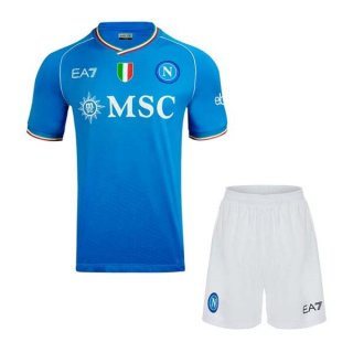 Maillot Naples 1ª Enfant 2023-24 Bleu