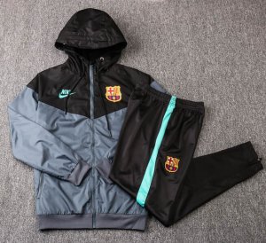 Coupe Vent Barcelone Conjunto Complet 2019-20 Gris