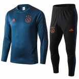 Survetement Ajax 2019-20 Bleu Noir