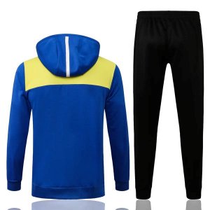 Sweat Shirt Capuche Ensemble Complet Juventus 2022-23 Bleu