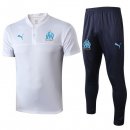 Polo Marseille Conjunto Complet 2019-20 Blanc