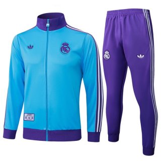 Survetement Real Madrid 2025-26 Bleu 5 Survetement Real Madrid 2025-26 Bleu 5