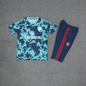 Entrainement Arsenal Conjunto Complet 2019-20 Vert Bleu