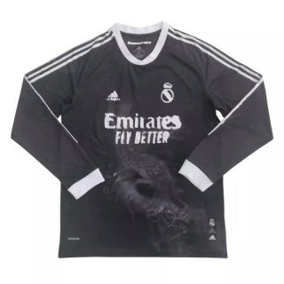 Thailande Maillot Real Madrid Human Race ML 2020-21 Noir