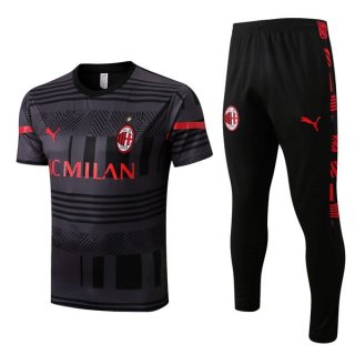 Maillot AC Milan Ensemble Complet 2022-23 Gris