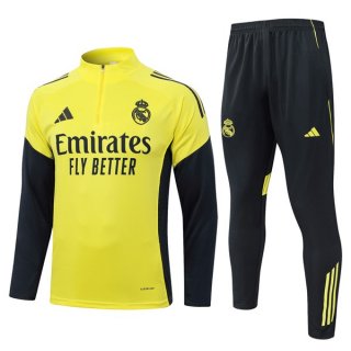 Sweatshirt Real Madrid 2025-26 Jaune 5