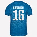 Maillot Juventus NO.16 Cuadredo 3ª 2019-20 Bleu