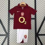 Maillot Arsenal 1ª Retro Enfant 2005 2006