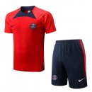 Maillot Entrainement PSG Ensemble Complet 2022-23 Rouge