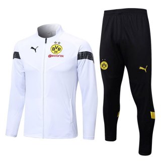 Veste Dortmund 2022-23 Blanc Noir