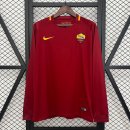 Thailande Maillot Roma 1ª ML Retro 2017-2018