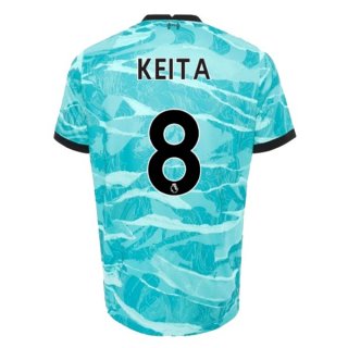 Maillot Liverpool NO.8 Keita 2ª 2020-21 Bleu