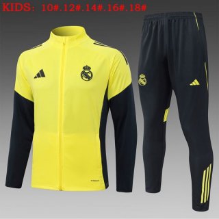 Enfant Survetement Real Madrid 2025-26 Jaune 5 Enfant Survetement Real Madrid 2025-26 Jaune 5