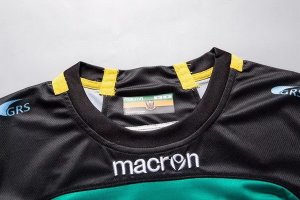 Thailande Maillot Northampton Saints 1ª 2017 2018 Vert