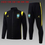 Enfant Survetement Brésil 2026-27 Noir 3 Enfant Survetement Brésil 2026-27 Noir 3