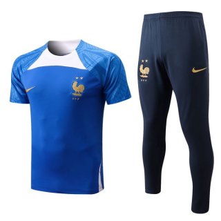 Maillot France Ensemble Complet 2022-23 Bleu