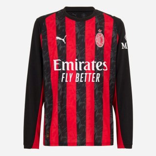 Thailande Maillot AC Milan 1ª ML 2025-26